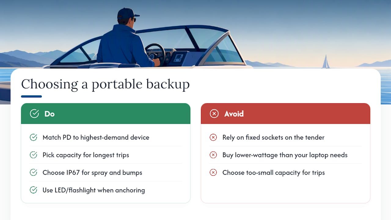 A Portable Backup That Handles What Fixed Sockets Can't — overview diagram