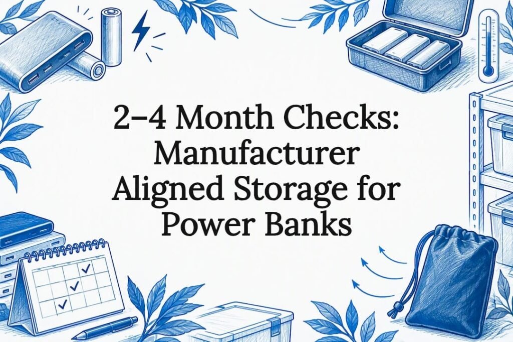 Decorative power bank storage title card