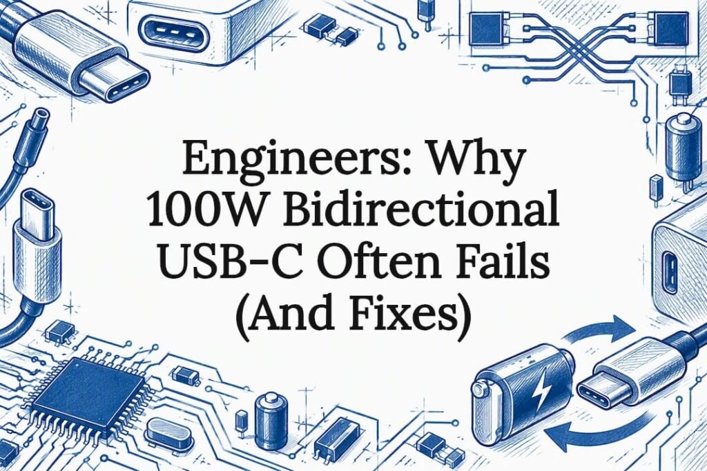 USB-C engineering title card illustration