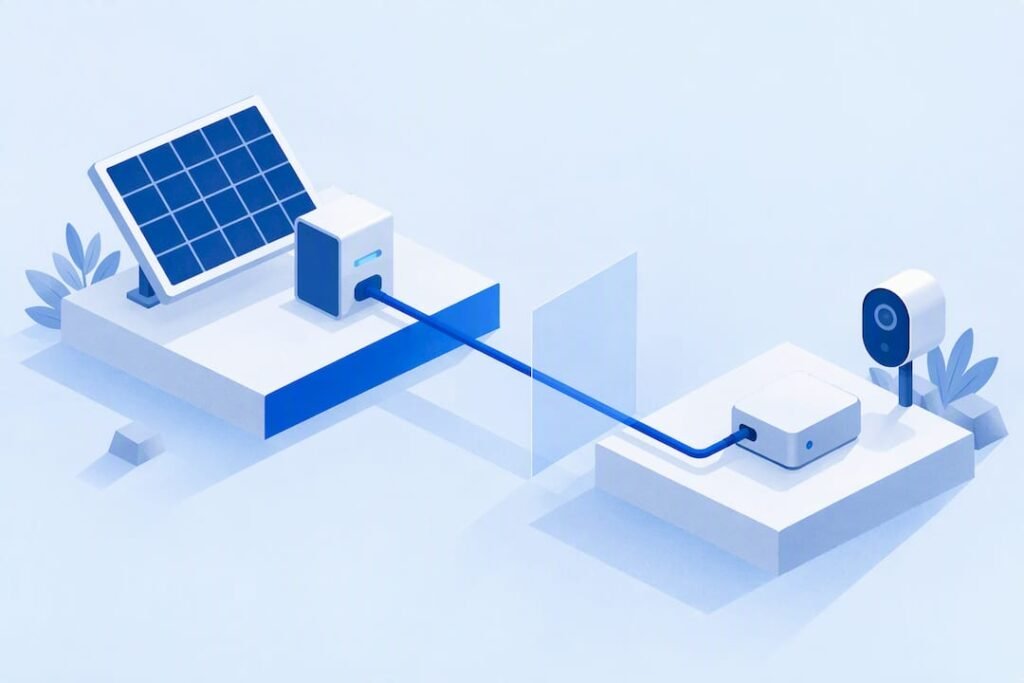 Abstract illustration of sustained low-current charging